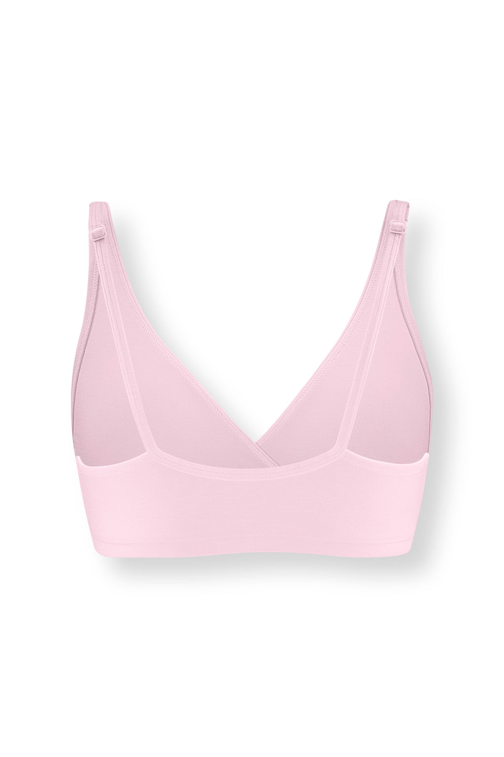 Women's Cross Front Bralette in Peony