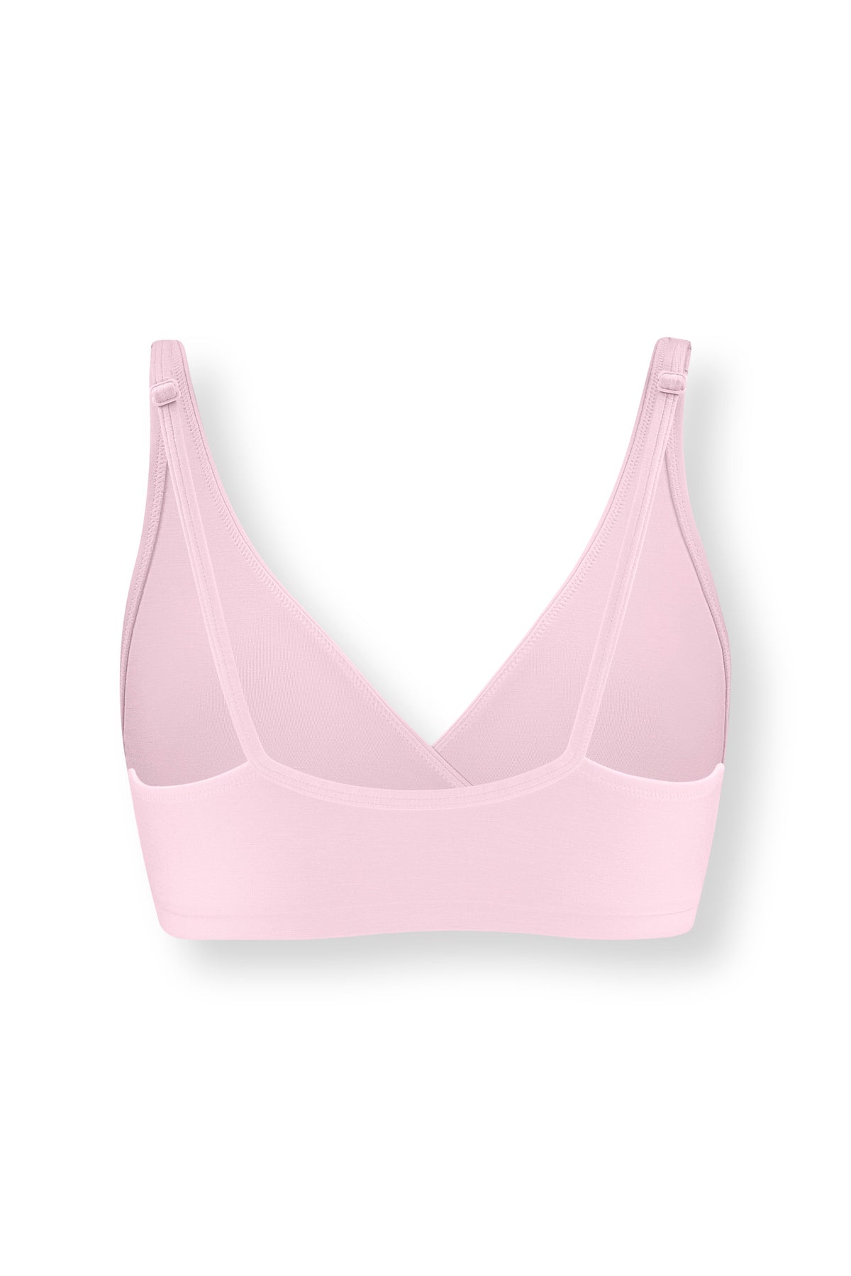 Women's Cross Front Bralette in Peony