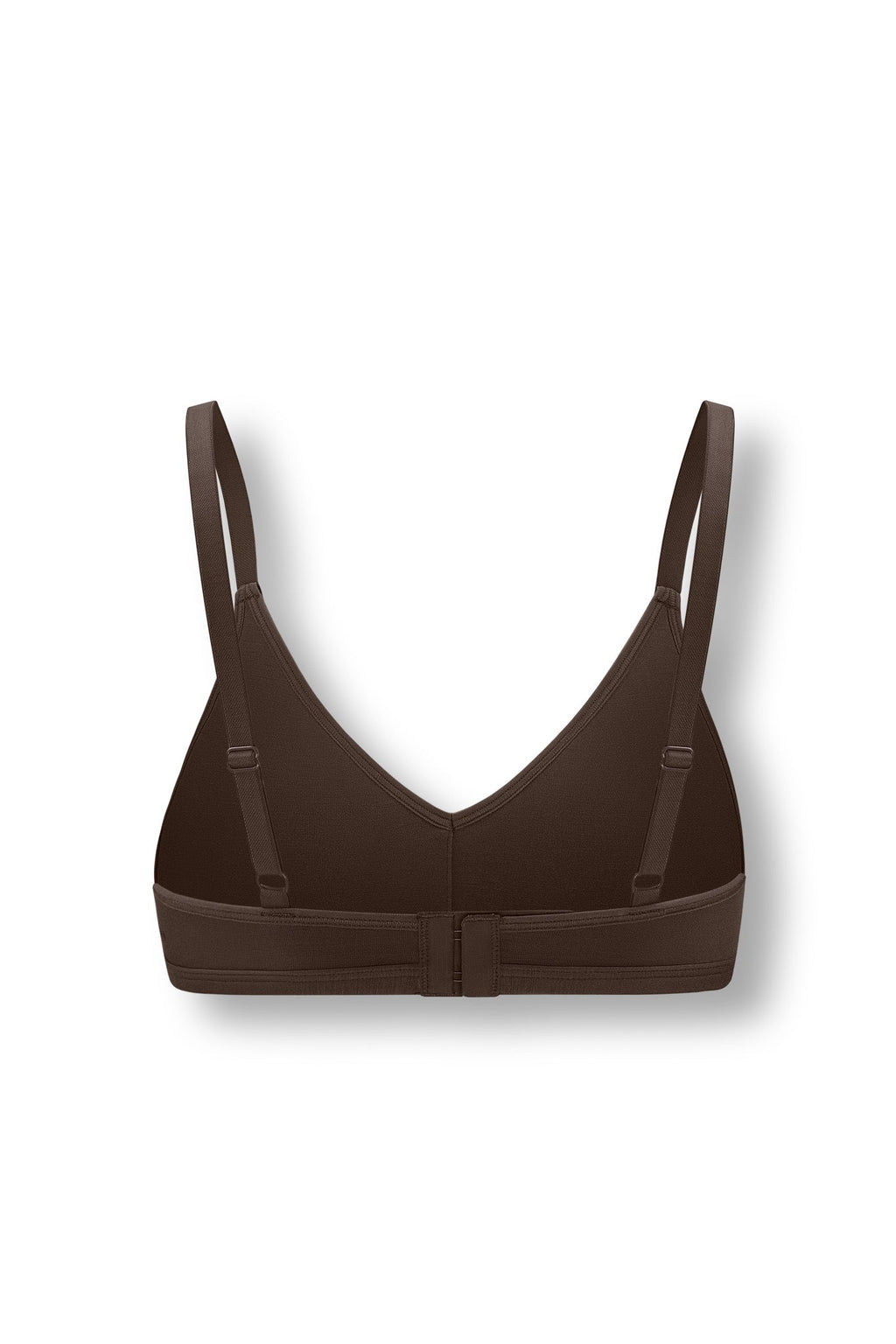 Women's V-Neck Bra in Toffee