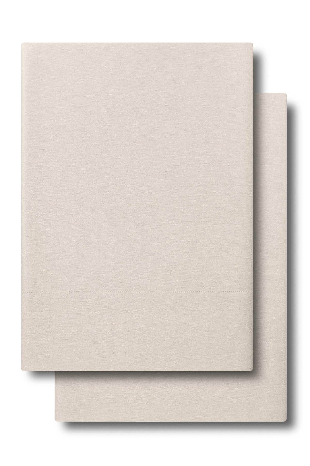 Bamboo Sateen Pillowcase Set in Sand Stone
