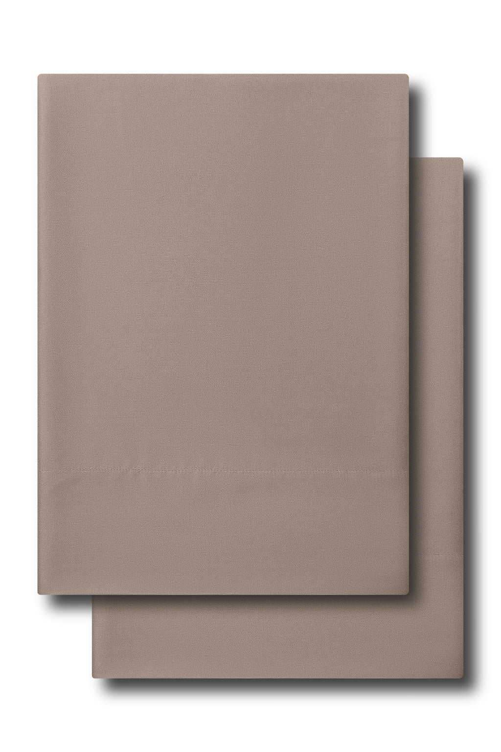 Bamboo Sateen Pillowcase Set in Truffle