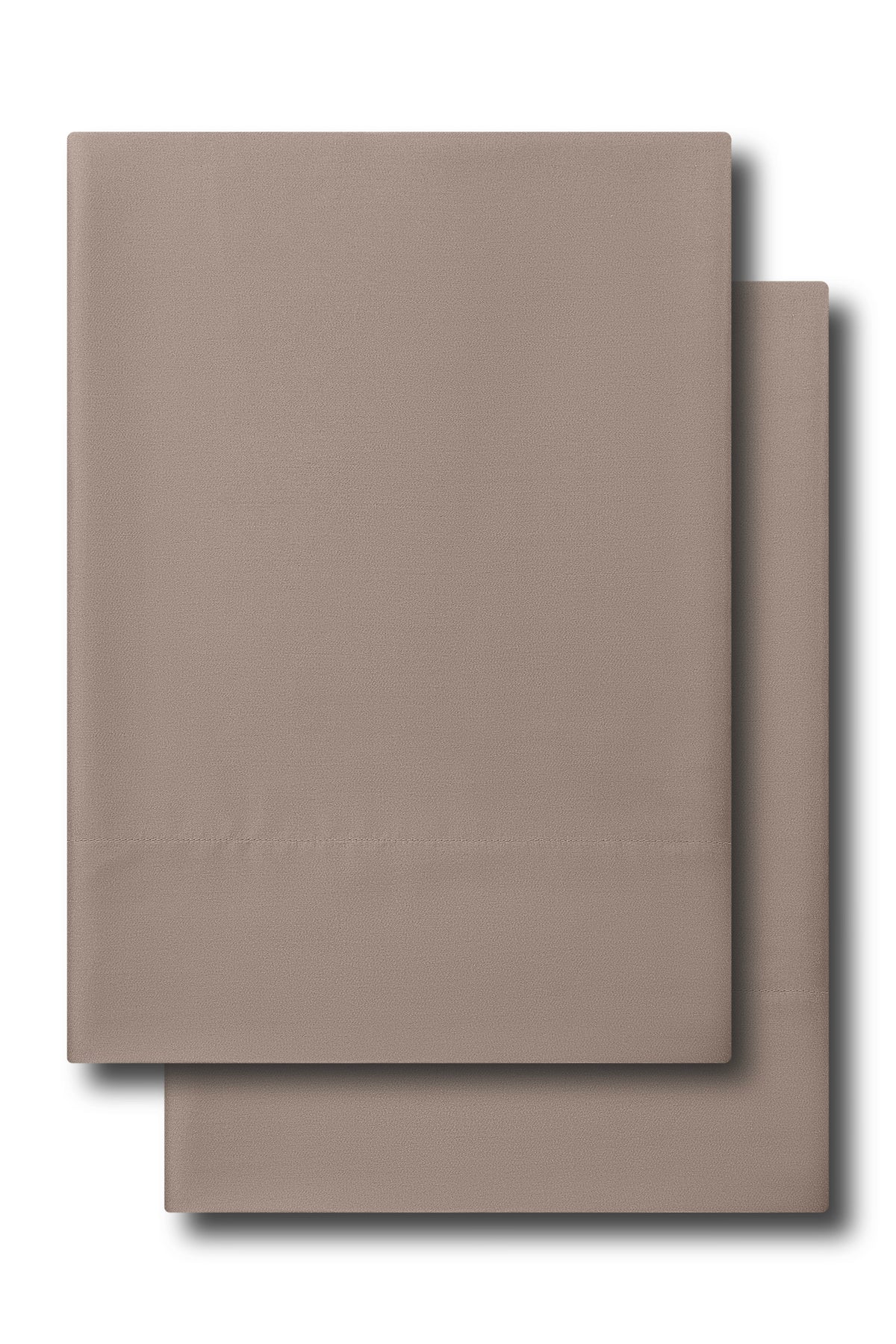 Bamboo Sateen Pillowcase Set in Truffle