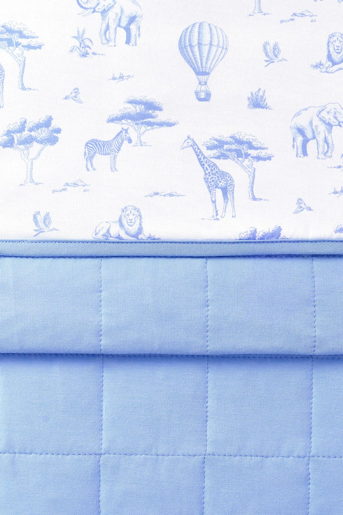 Baby Blanket in Toile Safari