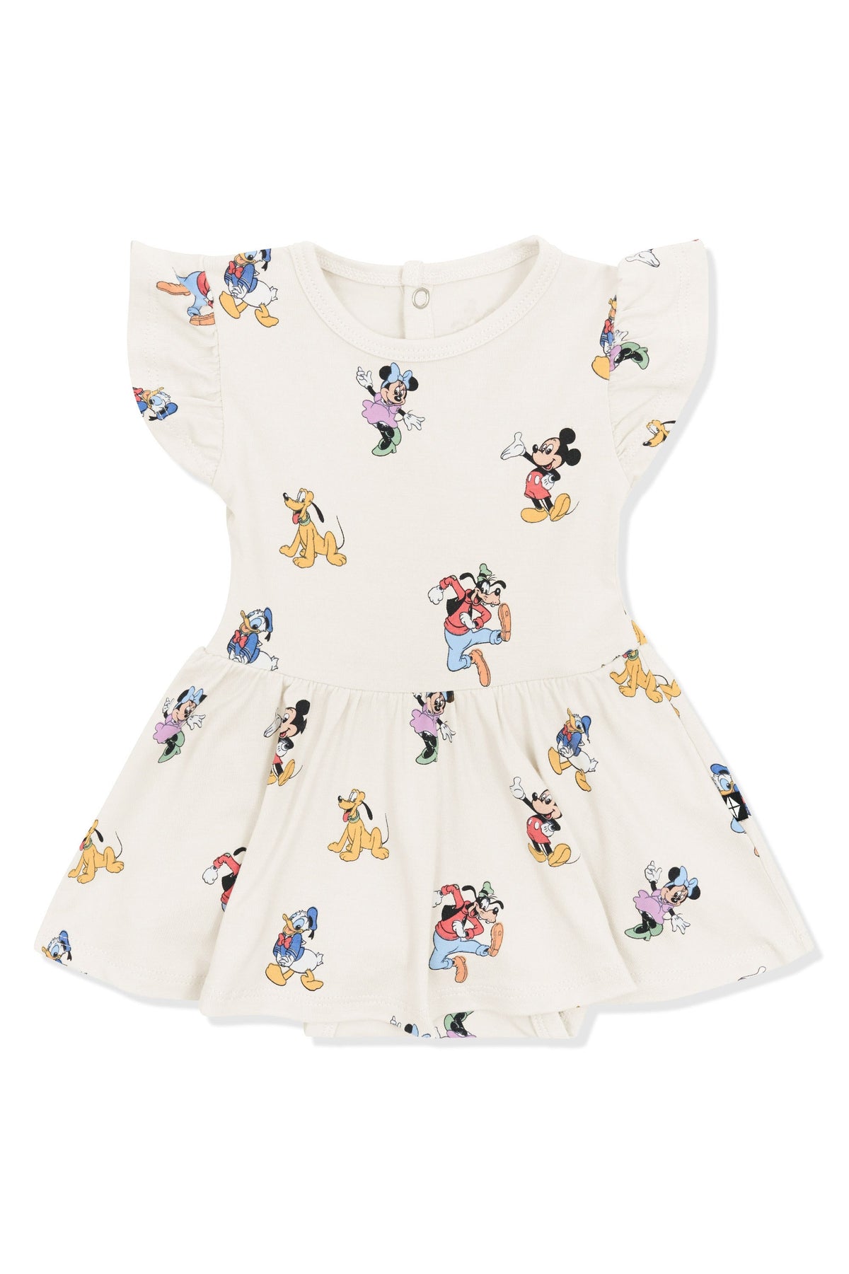 Twirl Bodysuit Dress in Mickey Mouse and Friends