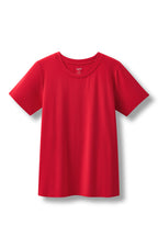 Women's Crew Neck Tee in Cardinal