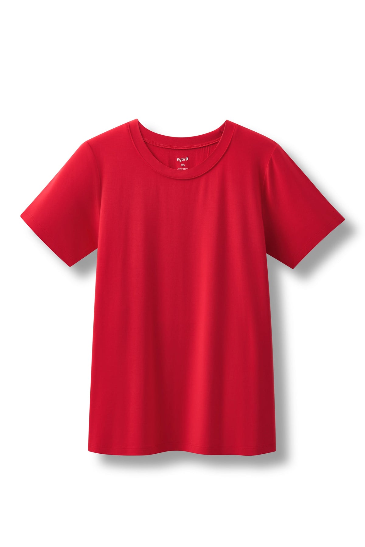 Women's Crew Neck Tee in Cardinal