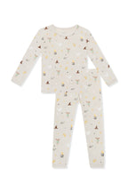 Long Sleeve Pajamas in Starry Icon