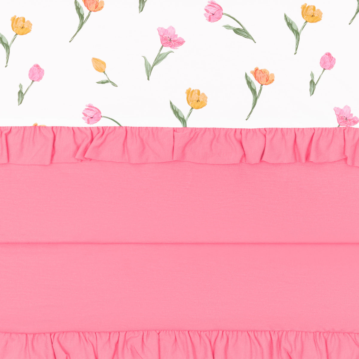 Ruffle Toddler Blanket in Tulip 0.5