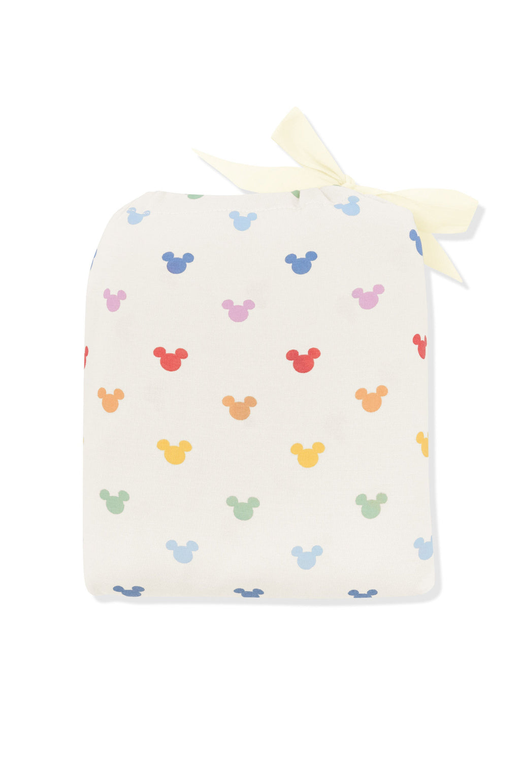 Crib Sheet in Pastel Mickey Mouse