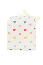 Crib Sheet in Pastel Mickey Mouse