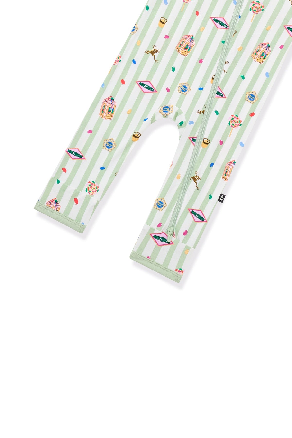 Zippered Romper in Honeydukes