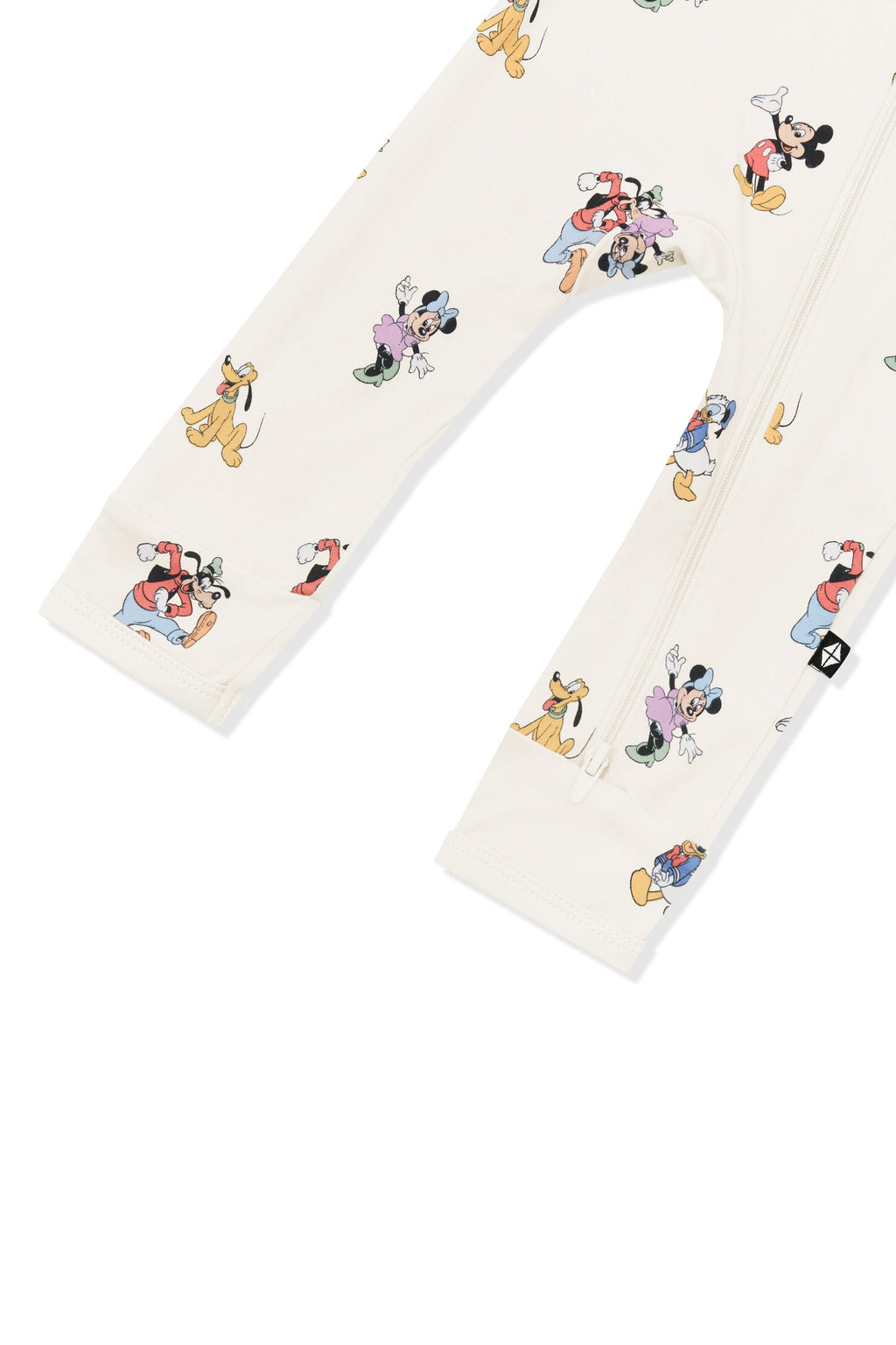 Zippered Romper in Mickey Mouse and Friends