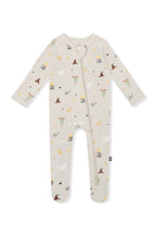 Zippered Footie in Starry Icon