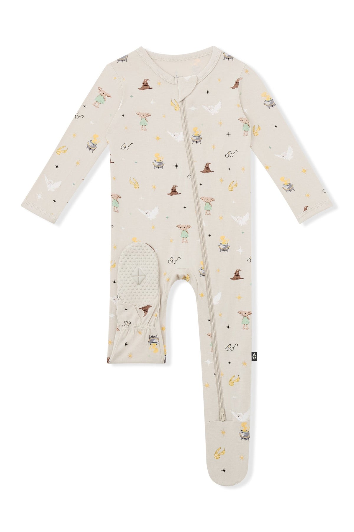 Zippered Footie in Starry Icon