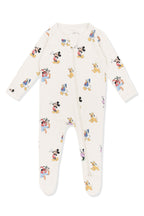 Zippered Footie in Mickey Mouse and Friends