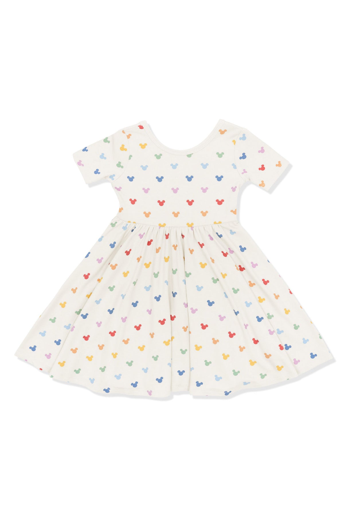 Twirl Dress in Pastel Mickey Mouse