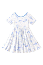 Twirl Dress in Toile Safari