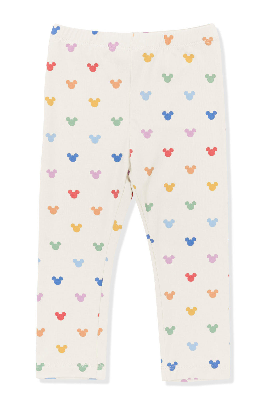 Toddler Leggings in Pastel Mickey Mouse