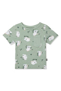 Toddler Crew Neck Tee in Koala