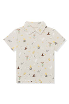 Toddler Short Sleeve Polo in Starry Icon