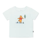 Toddler Basic Tee in Winnie the Pooh on Dew
