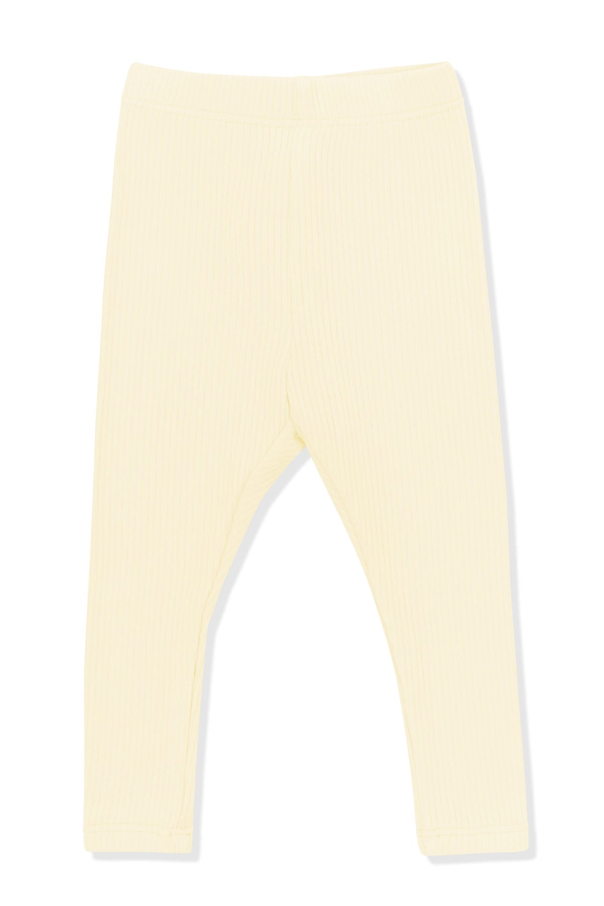Ribbed Leggings in Chamomile