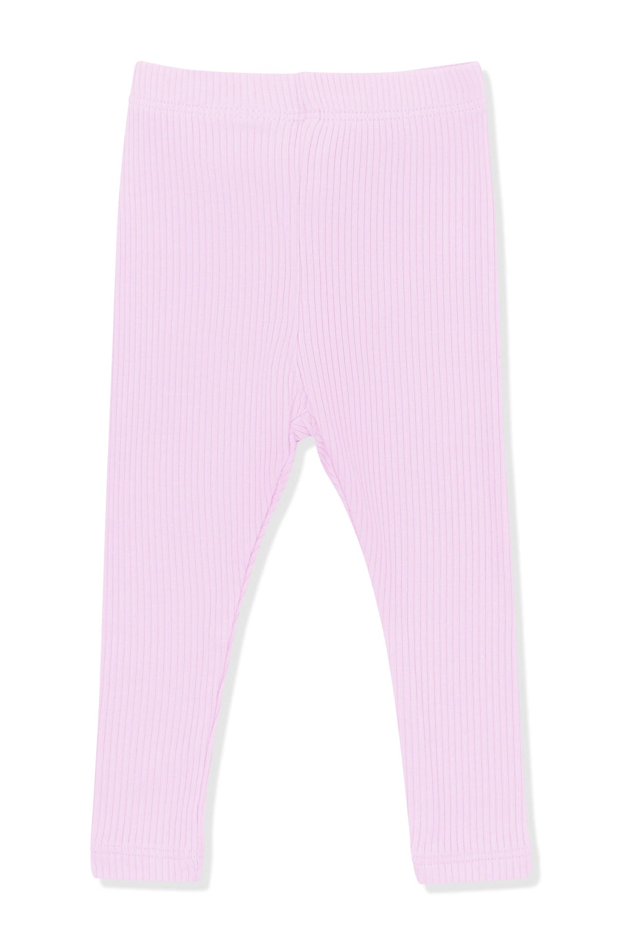 Ribbed Leggings in Thistle