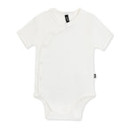 Pointelle Kimono Bodysuit in Cloud