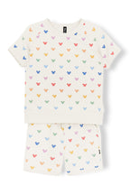 Short Sleeve Jogger Set in Pastel Mickey Mouse