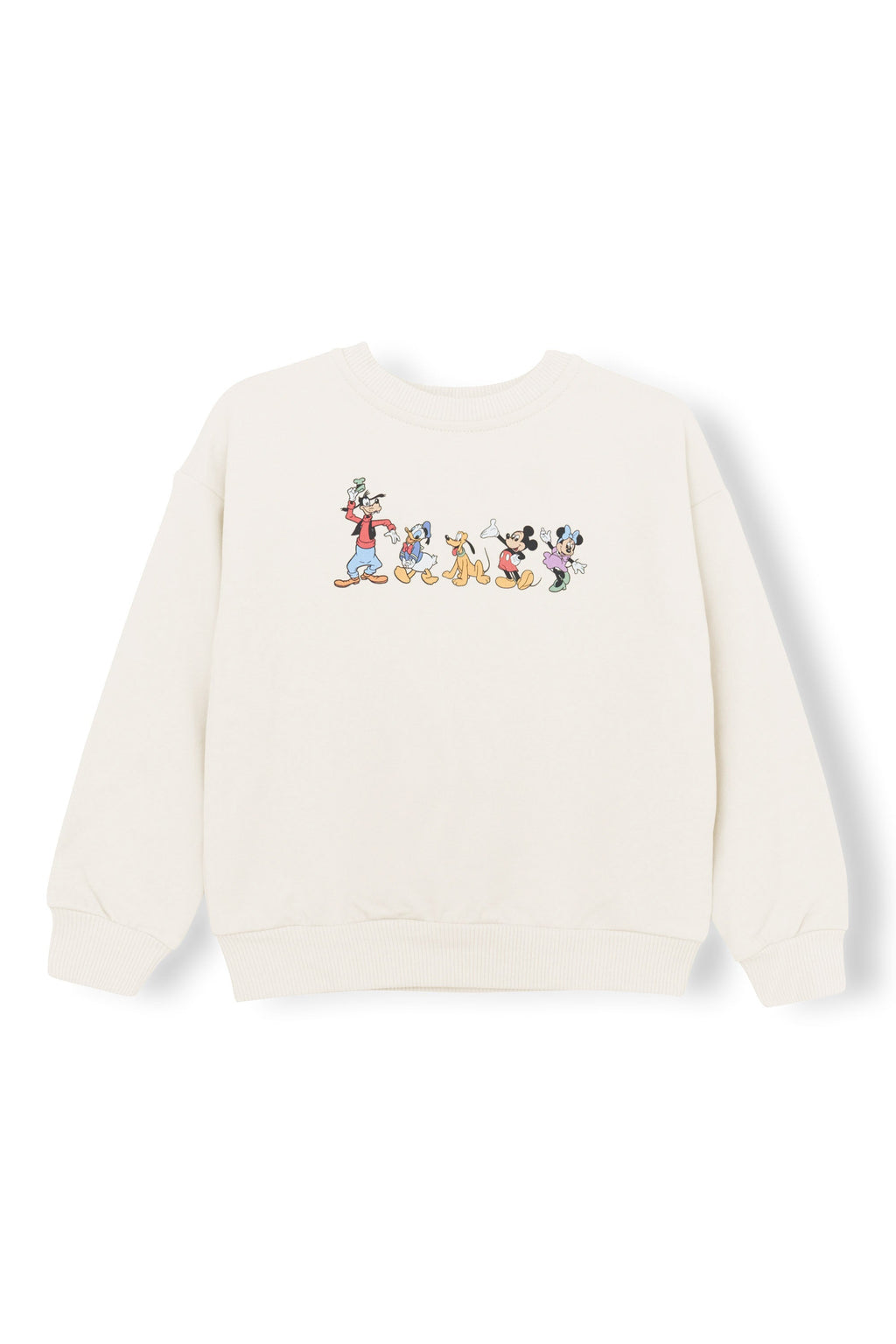 Sweatshirt in Mickey and Friends on Ecru