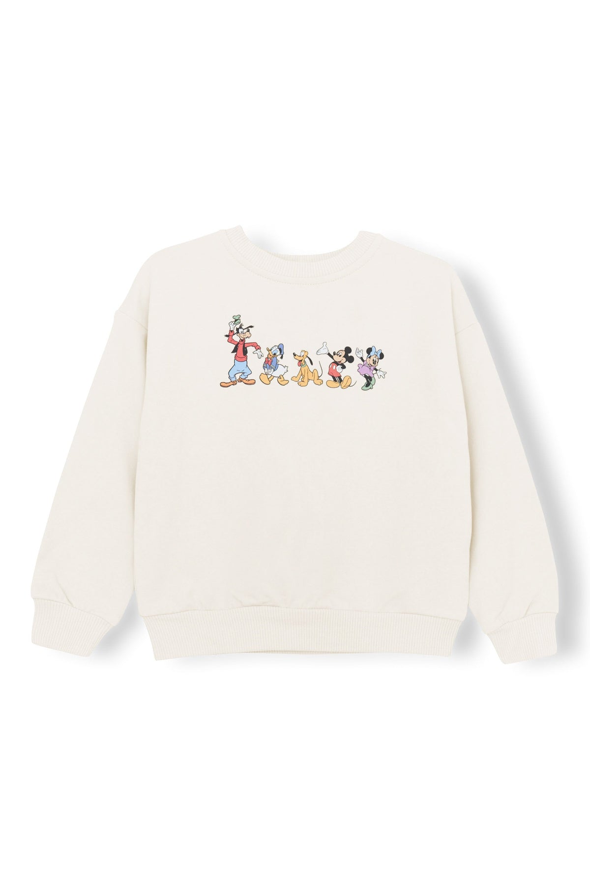 Sweatshirt in Mickey and Friends on Ecru
