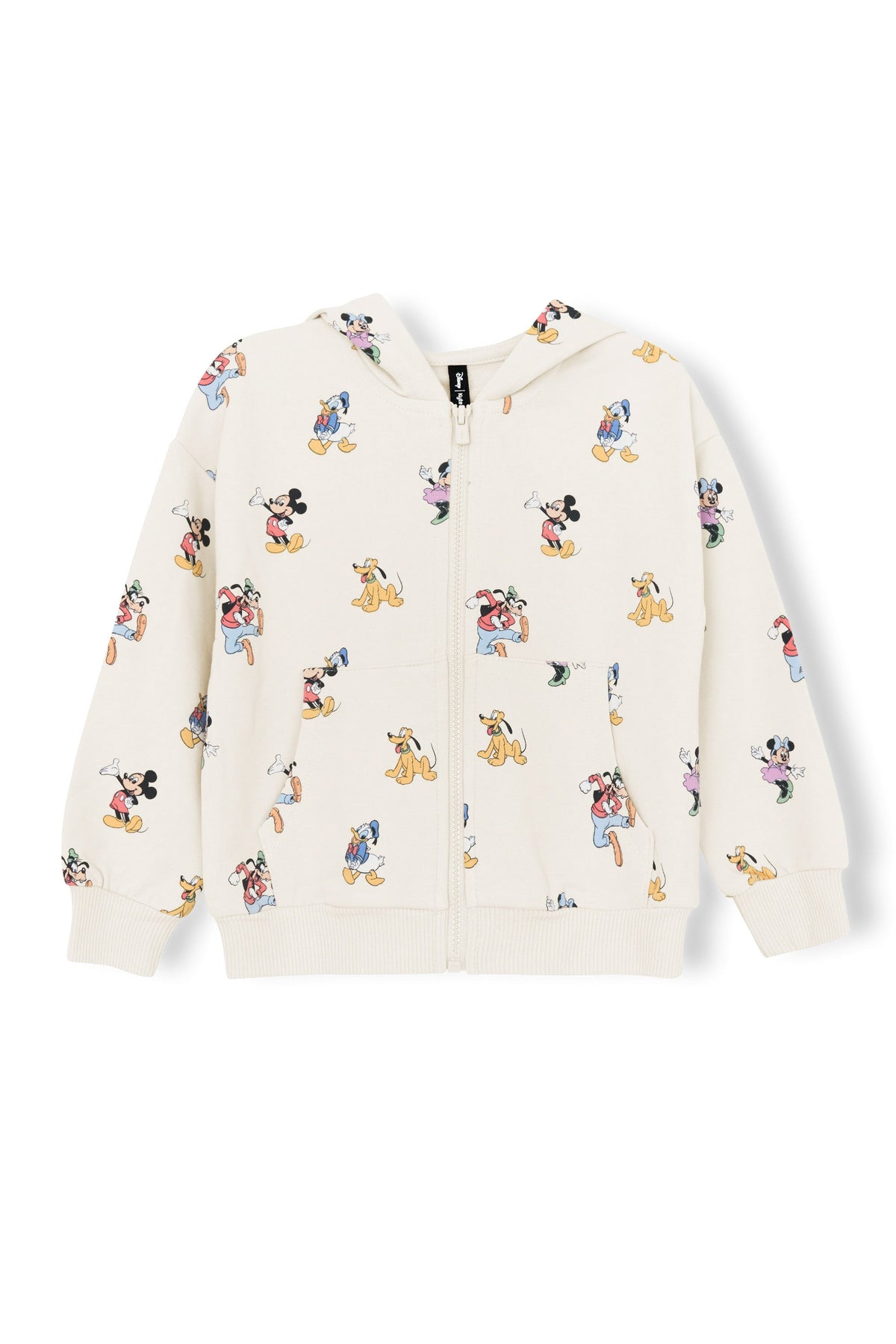 Zip-Up Hoodie in Mickey Mouse and Friends