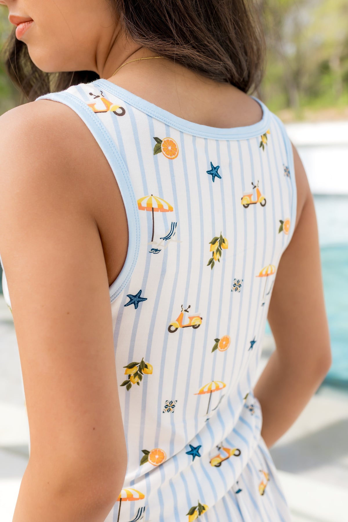 Women's Tank Set in Amalfi Coast