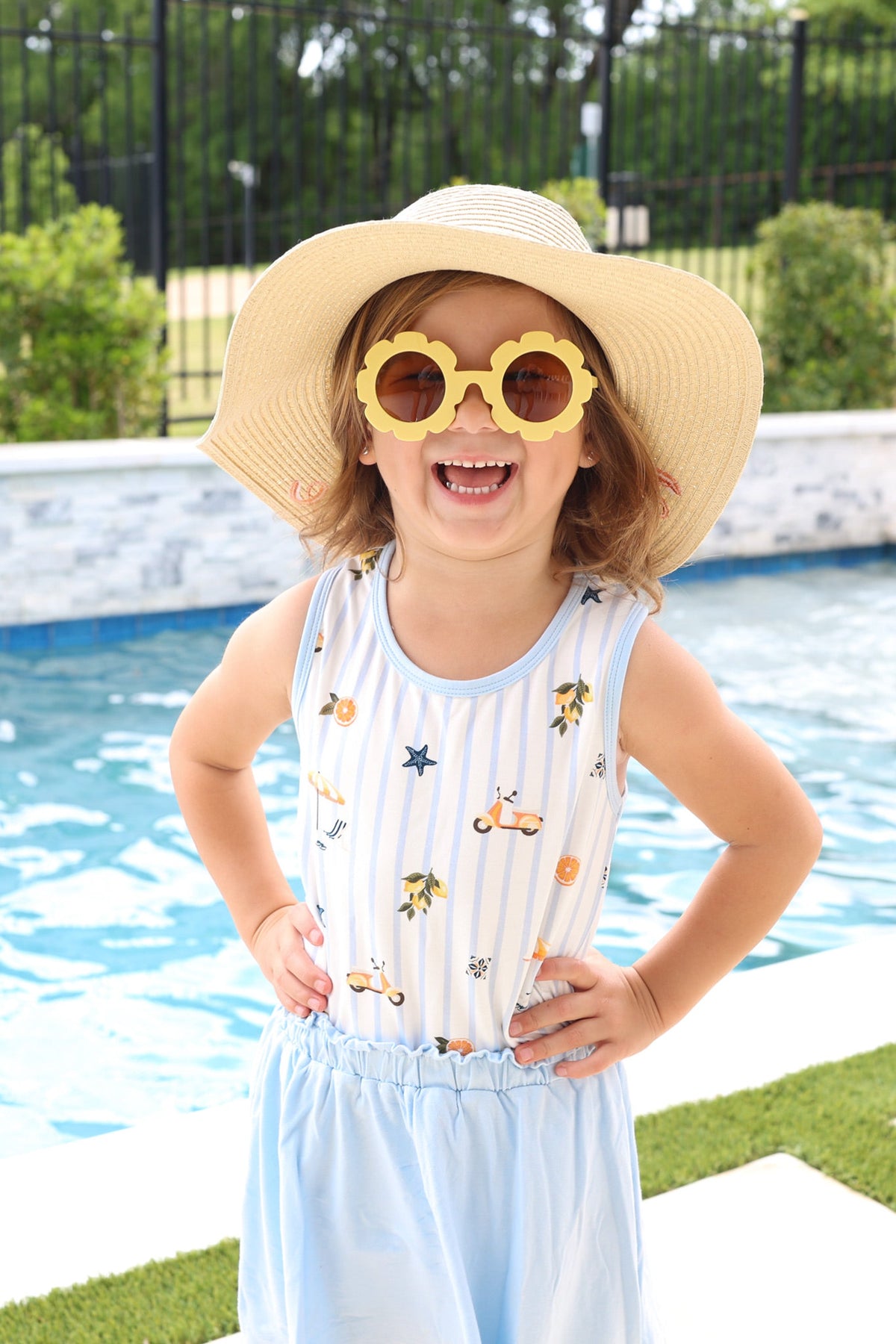 Toddler Tank Top in Amalfi Coast