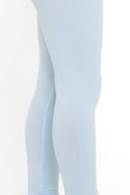 Ribbed Leggings in Breeze