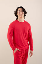 Men's Jogger Set in Cardinal