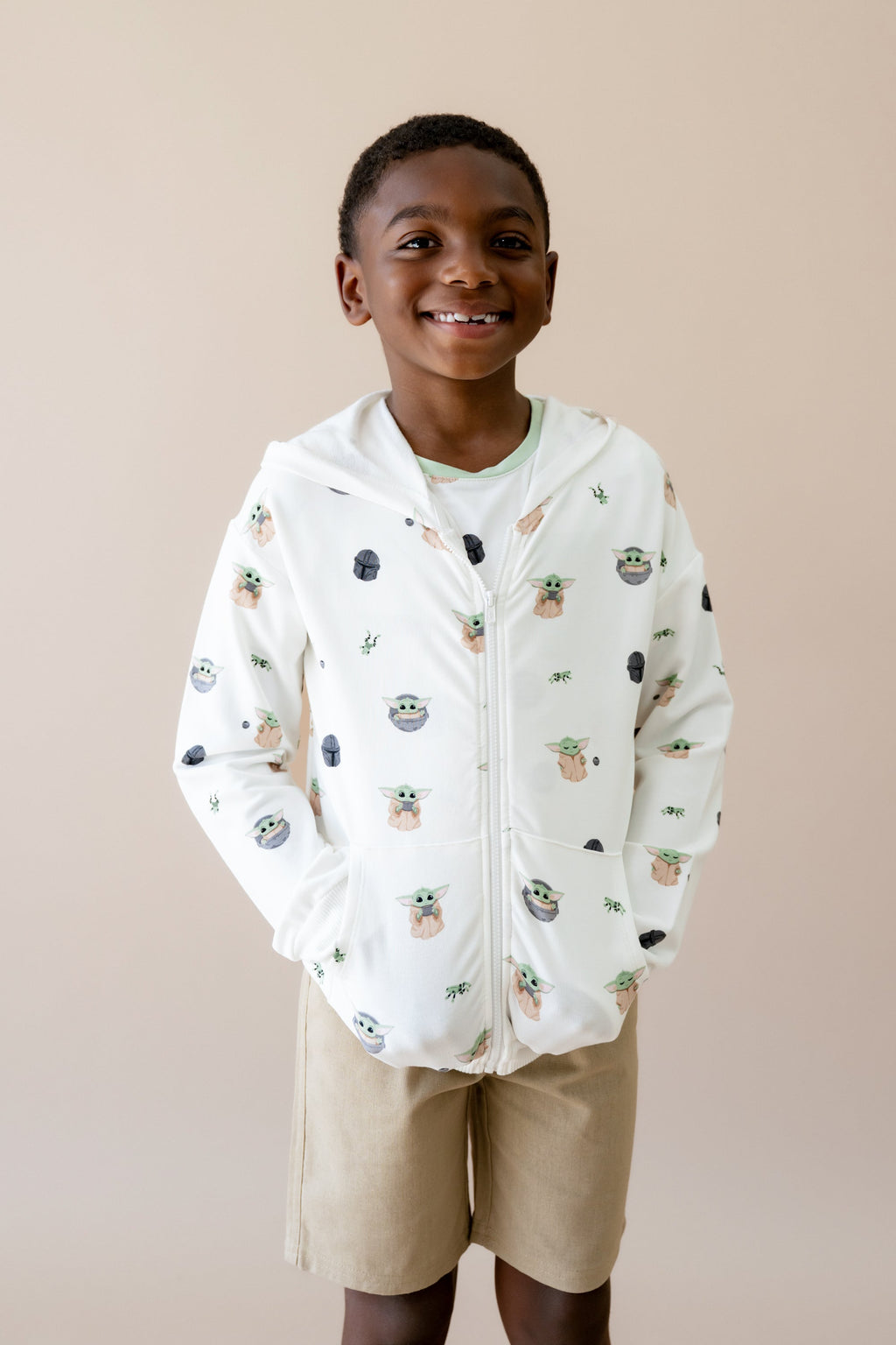 Zip-Up Hoodie in Grogu™