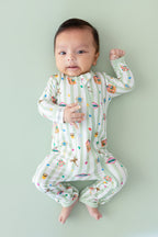 Zippered Romper in Honeydukes