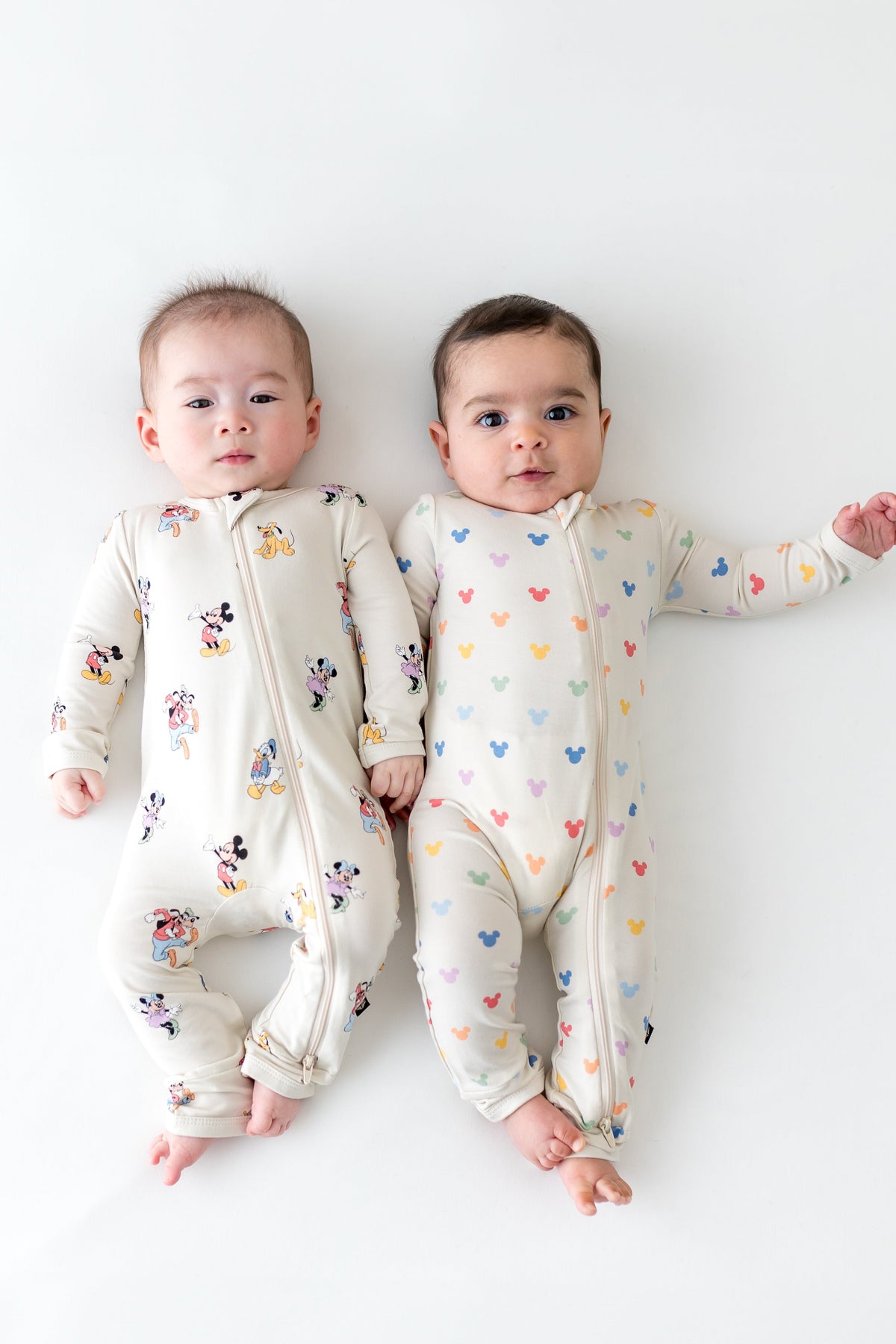 Zippered Romper in Mickey Mouse and Friends