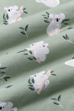 Women's Short Sleeve Pajama Set in Koala