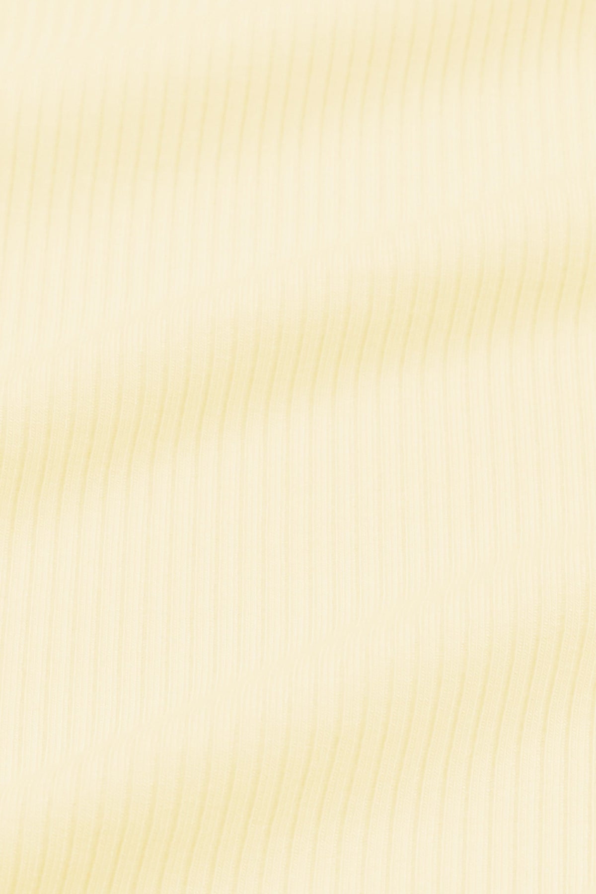 Ribbed Spaghetti Strap Bodysuit in Chamomile
