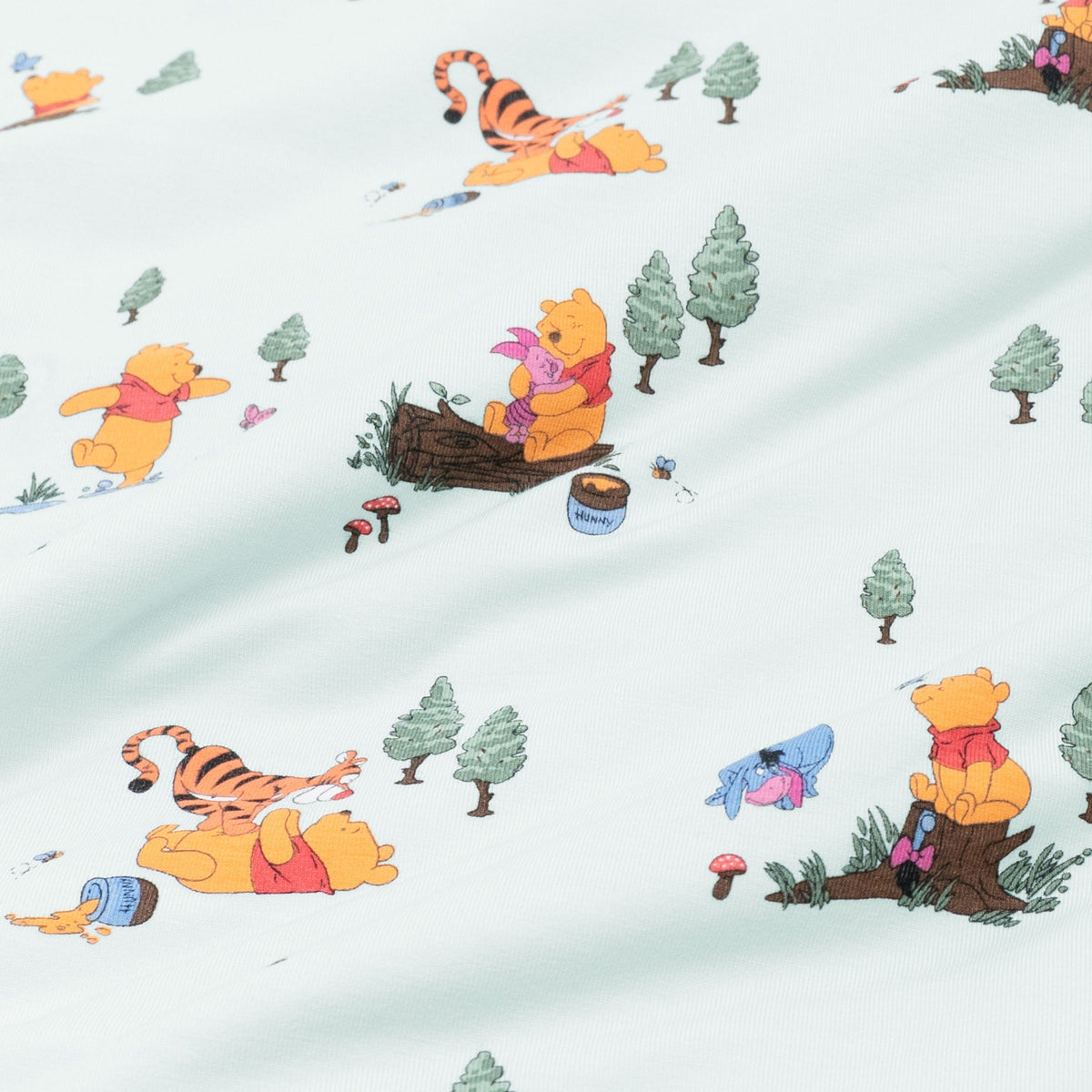 Bubble Romper in Winnie the Pooh Hundred Acre Wood