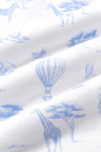 Women's Lounge Robe in Toile Safari