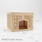 ROOLY Litter Enclosure