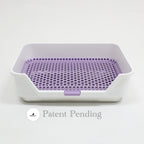 ROOLY Stainless Rabbit Litter Box - Low Entrance