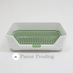 ROOLY Stainless Rabbit Litter Box - Low Entrance