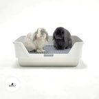 ROOLY Stainless Rabbit Litter Box