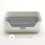 ROOLY Stainless Rabbit Litter Box